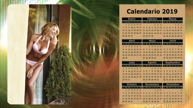 Обои картинки фото календари, девушки, женщина, смех