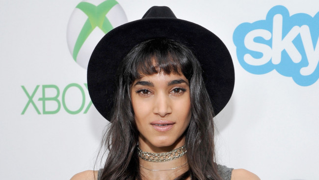 Обои картинки фото sofia boutella, девушки, sofia, boutella, девушка, актриса, красотка, брюнетка, кино, взгляд, макияж, причёска