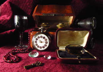 Картинка разное Часы часовые механизмы ключ камень биноелб натюрморт бокал часы бусы