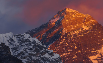 Картинка природа горы эверест скалы вершина снег