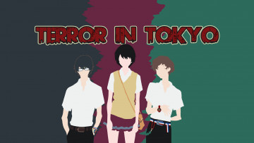 Картинка аниме zankyou+no+terror эхо террора