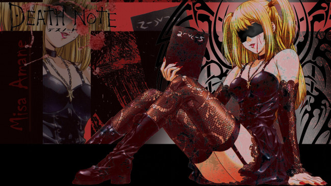 Обои картинки фото аниме, death note, девушка