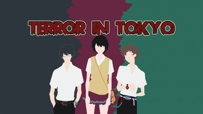 Обои картинки фото аниме, zankyou no terror, эхо, террора