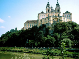Картинка melk monastery austria города