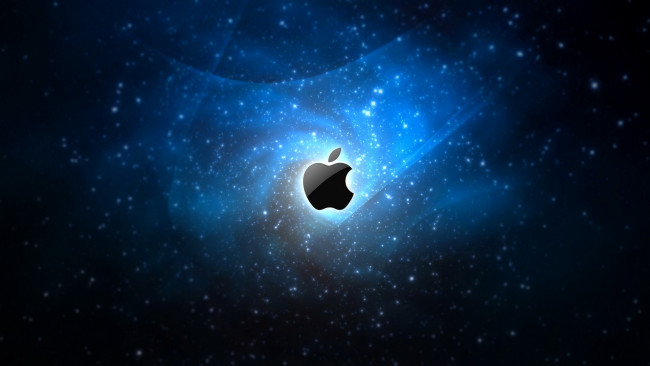Обои картинки фото компьютеры, apple, графика, логотип, яблоко