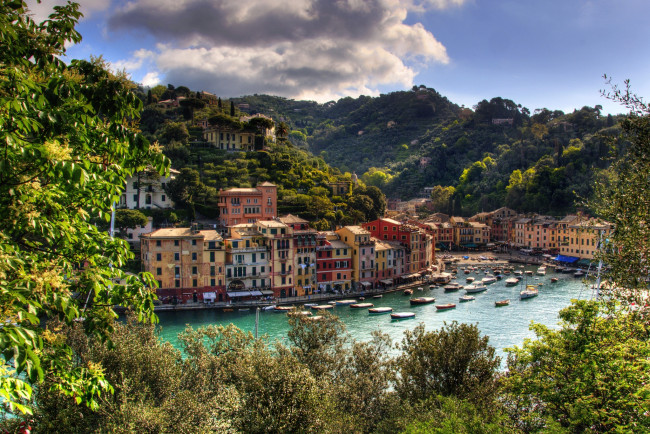Обои картинки фото риомаджоре, италия, города, амальфийское, лигурийское, побережье, вода, дома
