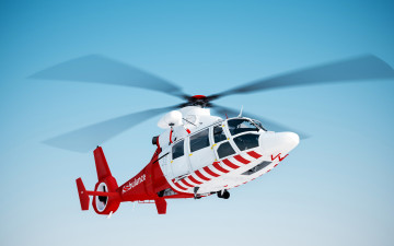 Картинка авиация 3д рисованые v-graphic скорая помощь ambulance спасательный небо вертолет