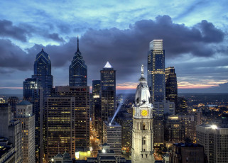 Картинка philadelphia города -+панорамы панорама небоскребы