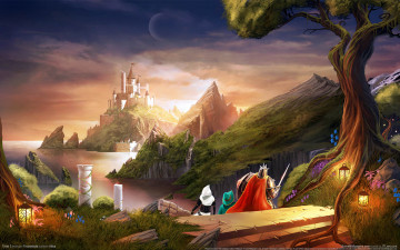 Картинка trine видео игры замок