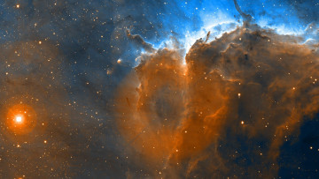 Картинка туманность пеликан космос галактики туманности звезды