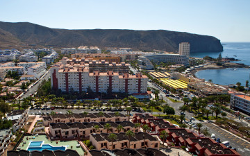 Картинка испания канарские острова teneriffa арона города панорамы