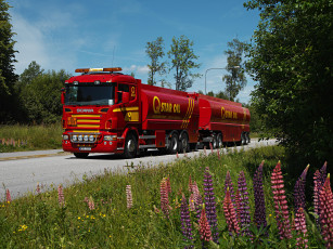 Картинка scania автомобили ab грузовые автобусы судовые дизельные двигатели швеция