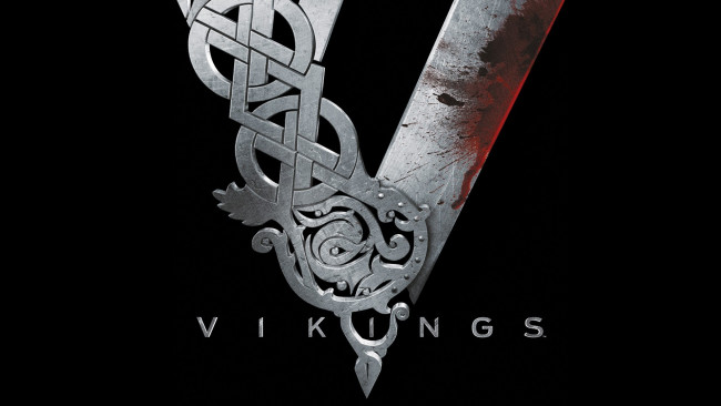 Обои картинки фото кино фильмы, vikings , 2013,  сериал, символика, орнамент, сериал