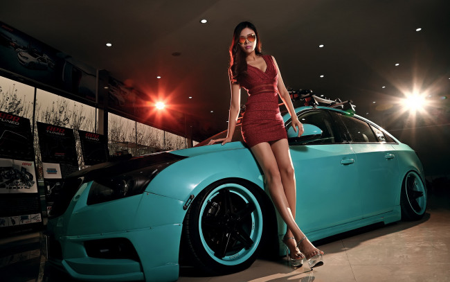 Обои картинки фото автомобили, -авто с девушками, азиатка, взгляд, девушка, автомобиль, фон