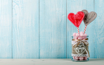 Картинка еда конфеты +шоколад +сладости сердечки банка драже