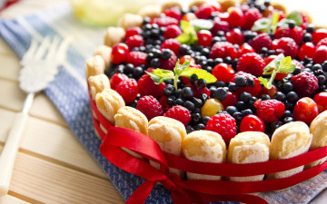 Картинка еда пироги пирог черника ягоды сладкое выпечка малина