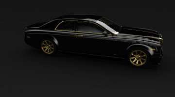 Картинка rolls-royce+phantom+bozca+gold автомобили 3д gold bozca phantom rolls-royce