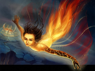Картинка рисунки конкурса ice and fire фэнтези магия