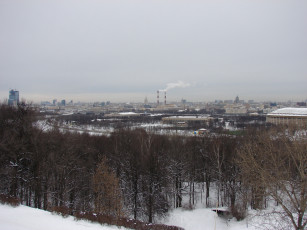 Картинка воробьевы горы панорама москвы города москва россия