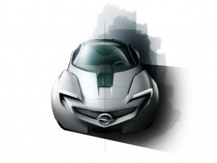 Картинка opel flextreme gt concept автомобили рисованные