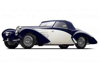 Картинка автомобили классика bugatti 1939 type 57c