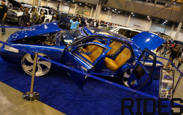 Картинка автомобили выставки+и+уличные+фото sedan show victoria tuning blue ford