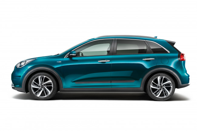 Обои картинки фото автомобили, kia, niro, 2016г, worldwide