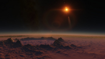 Картинка 3д+графика атмосфера настроение+ atmosphere+ +mood+ планеты поверхность вселенная