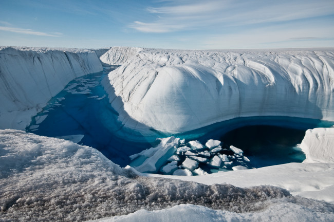 Обои картинки фото природа, айсберги и ледники, гренландия, ледник, лед