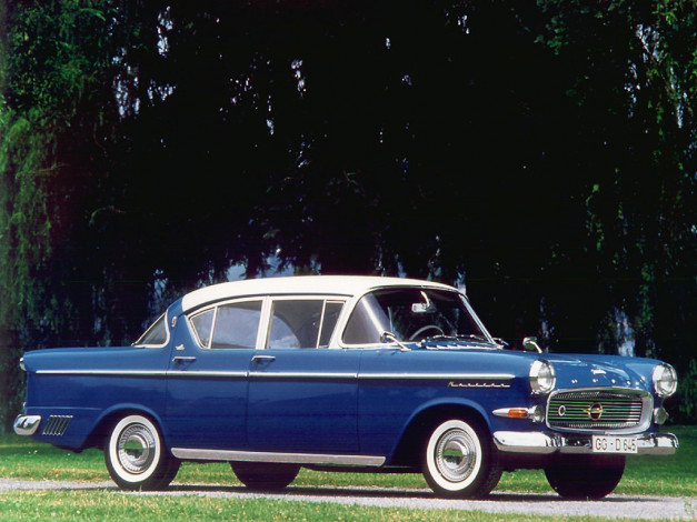 Обои картинки фото opel, kapitan, 1958, автомобили