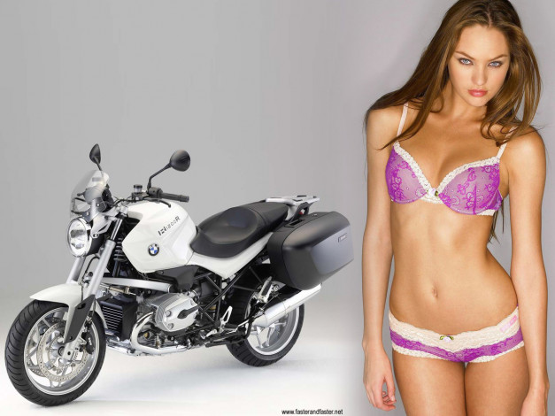 Обои картинки фото мотоциклы, мото, девушкой
