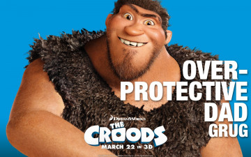 обоя the, croods, мультфильмы, семейка, крудс