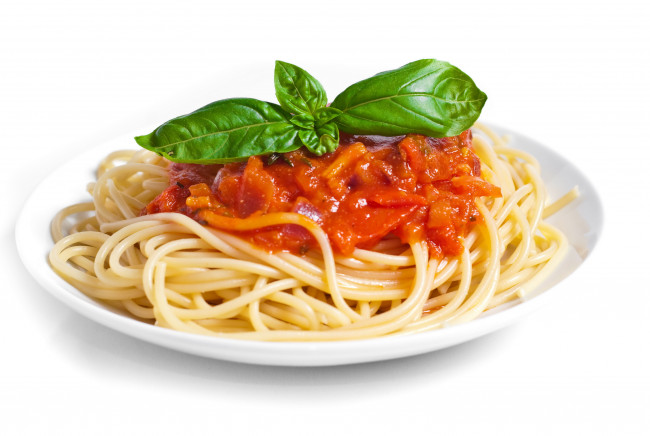 Обои картинки фото еда, макаронные, блюда, соус, спагетти