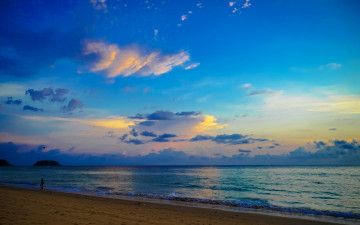 Картинка природа моря океаны море небо облака