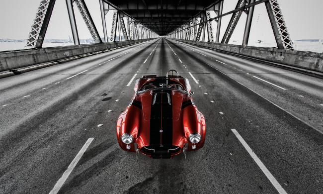 Обои картинки фото superformance cobra, автомобили, ac cobra, shelby, спорткар