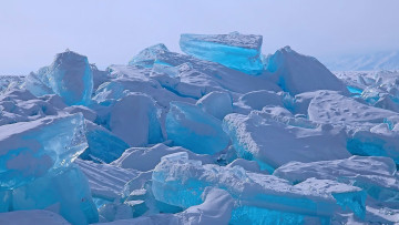 Картинка байкальский+лёд природа айсберги+и+ледники лёд холод озеро байкал зима