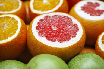 Картинка еда цитрусы грейпфрут апельсин