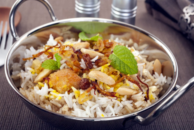 Обои картинки фото еда, вторые блюда, индийская, рис, кухня