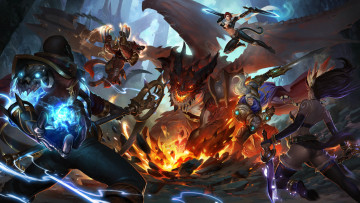 Картинка видео+игры stormthrone +aeos+rising дракон бой магия оружие герои
