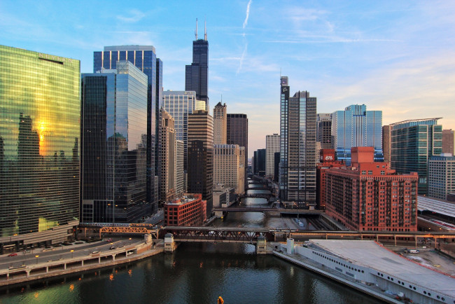 Обои картинки фото города, чикаго , сша, building, chicago, united, states