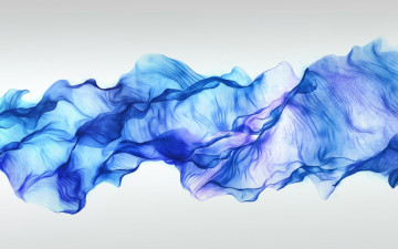 Картинка 3д+графика абстракция+ abstract ткань голубая