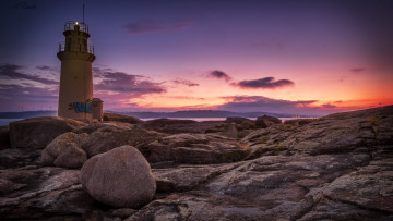 Картинка lighthouse+of+muxia galicia spain природа маяки lighthouse of muxia