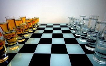 Картинка еда напитки шахматная доска рюмки