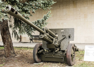 обоя 76 mm zis-3, оружие, пушки, ракетницы, музей, вооружение