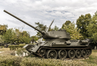 Картинка t-34+85 техника военная+техника средний танк 2-я мировая