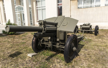 обоя 122 mm m-30 m1938, оружие, пушки, ракетницы, музей, вооружение