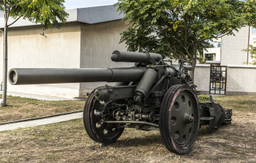 Картинка second+15+cm+sfh+18 оружие пушки ракетницы музей вооружение