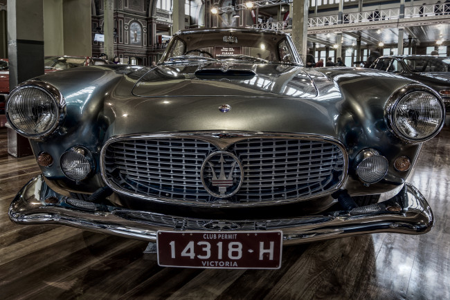 Обои картинки фото 1961 maserati 3500gt superleggera coupe, автомобили, выставки и уличные фото, история, ретро, автошоу, выставка