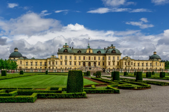 Картинка drottningholm+palace +stockholm города стокгольм+ швеция парк дворец