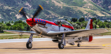 обоя tf-51d mustang 